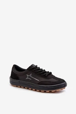 Men's Low-Lying Sports Shoes Big Star Black