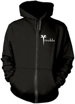 Trouble Felpa con cappuccio The Skull Black S