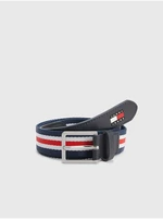 Red and blue Tommy Jeans men's belt