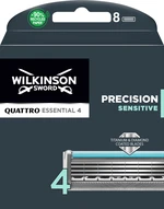 Wilkinson Sword Náhradná hlavica Quattro Essential Precision Sensitive 8 ks