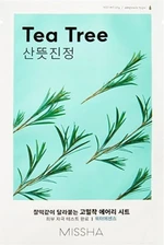 Missha Upokojujúca pleťová maska s Tea Tree (Airy Fit Sheet Mask) 19 g