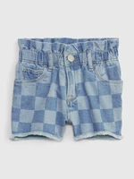 GAP Kids Denim Shorts mom Washwell - Girls