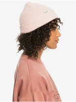 Light pink women's beanie Roxy Island Fox - Women