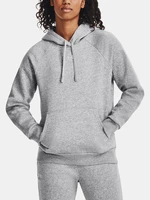 Under Armour MIkina UA Rival Fleece Hoodie-GRY - Women