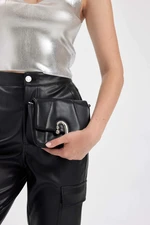 DEFACTO Faux Leather Crossbody Bag