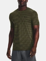 Under Armour T-Shirt UA Seamless Ripple SS-GRN - Men