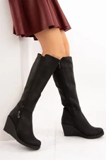 Fox Shoes Black Women's Boots