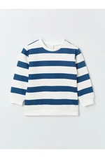 LC Waikiki Crew Neck Long Sleeve Striped Baby Boy Sweatshirt