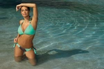 Roxie Cubano-Seafoam Glow Swimwear M-326 mint with chocolate (102) As in the picture