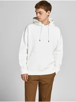 White Mens Basic Hoodie Jack & Jones Star - Men