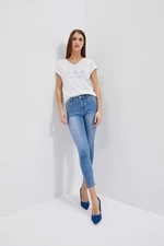 WOMEN'S JEANS L-JE-4012 BLUE