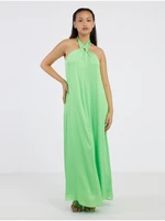 Light green women's maxi-dresses ONLY Rikka - Women