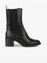 Black women's leather boots Geox Giulila