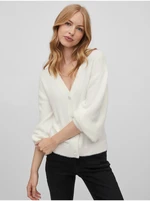 Creamy Womens Oversize Cardigan VILA Juli - Ladies