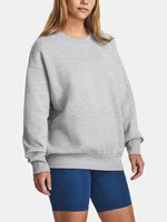 Under Armour Sweatshirt Essential Flc OS Crew-GRY - Women