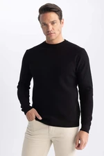 DEFACTO Standard Fit Crew Neck Knitwear Pullover