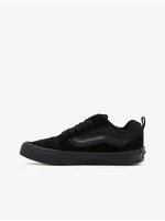 Black men's suede sneakers VANS Knu Skool - Men's