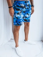 Men's Camo Blue Swimming Shorts Dstreet