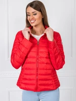 Women's quilted jacket Daphne - red