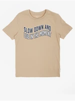 Beige Boys T-Shirt Tom Tailor - Boys