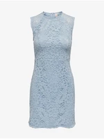 Light blue women's lace sheath dress ONLY Arzina - Women