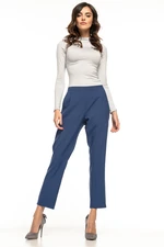 Tessita Woman's Pants T271 4 Navy Blue