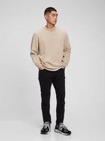 Černé pánské skinny fit džíny Gap