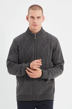 Maglione con zip da uomo Trendyol Knitwear