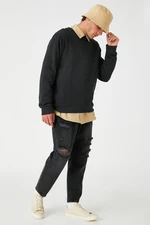 Koton Basic Sweatshirt Crew Neck