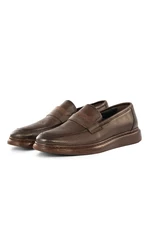 Ducavelli Frio Genuine Leather Men's Casual Classic Shoes, Loafers Classic Shoes.