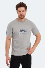 Slazenger PADERAU Men's T-Shirt Stone Gray