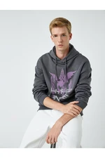 Koton Oversized Printed Sweatshirt