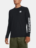 Under Armour Tričko UA Tech Prt Fill LS-BLK - Pánské