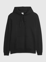 Black men's hooded sweatshirt GAP