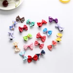 10pcs Cute Hair clips Hair bow Boutique Mini bows Hairbow Alligator clips Barrettes Hairpins Hairgrips Hair Accessories