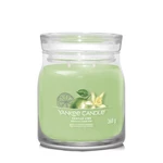 Yankee Candle Aromatická svíčka Signature sklo střední Vanilla Lime 368 g