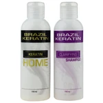 Brazil Keratin Home vlasová kúra (pre uhladenie a výživu suchých a nepoddajných vlasov)