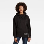 G-STAR Sweatshirt - Back snaps hdd sw black