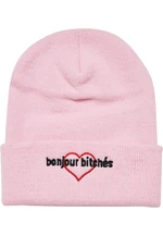 Bonjour Bitches Beanie baby pink