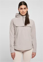 Polar Fleece Pull Over Hoody Women's Warm Grey Sweatshirt