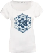 Women's T-shirt ALPINE PRO CLETA white