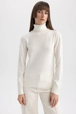 DEFACTO Regular Fit Turtleneck Basic Sweater