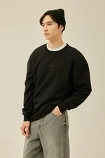 DEFACTO Boxy Fit Crew Neck Printed Sweatshirt