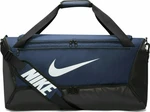 Nike Brasilia 9.5 Duffel Bag Midnight Navy/Black/White 60 L Borsa sportiva