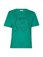 Tommy Hilfiger T-Shirt - ICON REG CREST C-NK TEE SS green