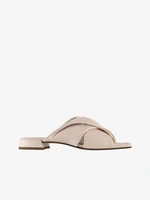 Light pink women's leather slippers Högl Cathryn