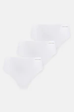 Kalhotky Calvin Klein Underwear 3-pack bílá barva