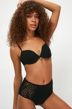 Trendyol Bikini Bottom - Black - Plain