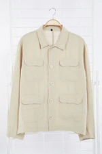 Trendyol Stone Regular Limited Edition 100% Linen Jacket