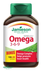 JAMIESON Omega 3-6-9 200 kapslí